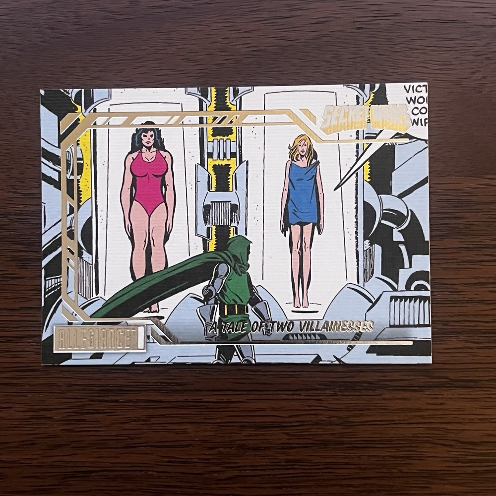 2024 Upper Deck Marvel Allegiance Secret Wars Card CH-18 Canvas